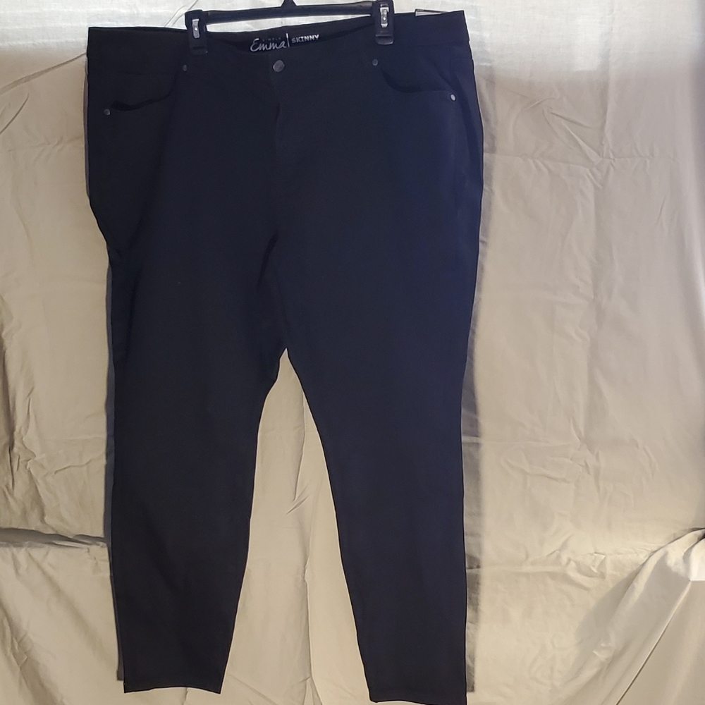 Simply Emma Skinny Leg Mid Rise Jeans